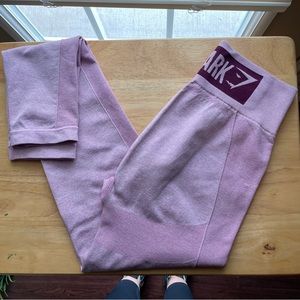 Gymshark pink flex leggings size M